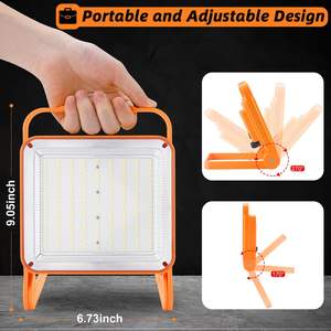 <span class=keywords><strong>50W</strong></span> <span class=keywords><strong>LED</strong></span> lampe de travail IP65 étanche atelier Garage <span class=keywords><strong>chantier</strong></span> de construction corps de lampe en aluminium <span class=keywords><strong>projecteur</strong></span> réglable - Product Image 6