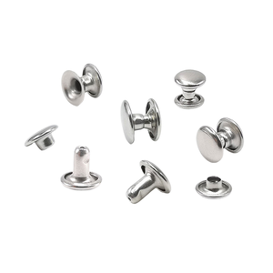 Remaches de acero inoxidable de doble cara de 5-11 mm al por mayor, cabeza redonda abocinada de una cara, cabeza redonda de doble cara, se venden en pares - Product Image 1