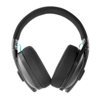Headset Gaming nirkabel 2.4G, Headphone Gaming tiga Mode Over-Ear latensi rendah Gamer dengan mikrofon yang dapat diatur