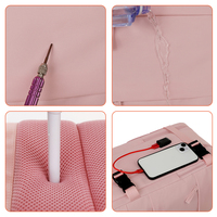 Sac à dos de cabine personnalisé, imperméable, avec port USB, approuvé par Ryanair, 40x20x25cm, bagage à main approuvé pour avion