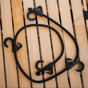 Crochets pour sangles de bagages, cordes élastiques en caoutchouc pour chariots de <span class=keywords><strong>camping</strong></span>, chariots de voiture et chariots à main, sangles et bandes de tension. - Product Image 3