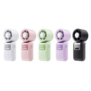 <b>Mini</b> Turbo Handheld 100 Semiconductor Cooling 2400Mah Rechargeable Pocket <b>Fan</b> <b>Usb</b> Charging Led Display High Speed - Product Image 6