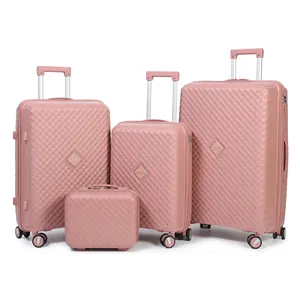 Alta qualidade hard trole luxo bagagem definida para negócios