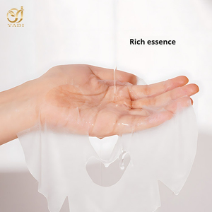 Custom Hyaluronic Acid Infused Silk Skin Moisturizing Whitening <strong>Facial</strong> <strong>Mask</strong> Functional for Optimal Skin Care - Product Image 3
