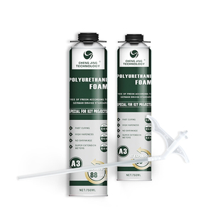 Adhésif <span class=keywords><strong>mousse</strong></span> <span class=keywords><strong>PU</strong></span> haute résistance pour la construction, le revêtement de <span class=keywords><strong>sol</strong></span> et le collage de cadres - Product Image 2