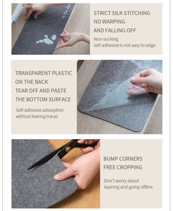 حصيرة من البوليستر اللاصق ومضاد للانزلاق ومضاد للانزلاق صديقة للبيئة - Product Image 6