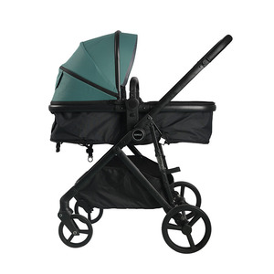 Poussette 3 en 1 pliable pour nouveau-né, landau, poussette, chariot, poussette 3 en 1 avec siège <span class=keywords><strong>auto</strong></span> - Product Image 2
