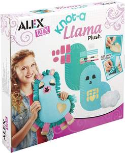 Juego de costura de animales de peluche para niños, set de costura de hilo de fieltro de peluche de llama para manualidades - Product Image 3