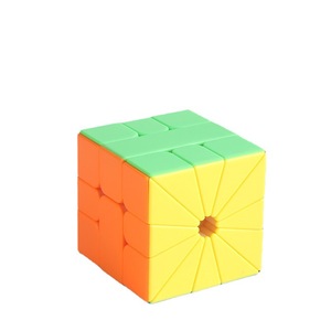 Master SQ-2 Magnetic Cube 3x3 Smooth Colorful Puzzle For Speed Training Kids Ages 8 13 Unisex <b>ABS</b> Plastic - Product Image 1