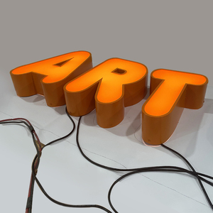 Tùy Chỉnh Ngoài Trời 3D Acrylic LED Tên Dấu Hiệu Phí<span class=keywords><strong>a</strong></span> Trước Ánh Sáng Màu Hồng Thư Màu Đỏ Biểu Tượng Cử<span class=keywords><strong>a</strong></span> Hàng Công Ty Đầy Màu Sắc Chiếu Sáng Biến Áp Cung Cấp Điện - Product Image 6