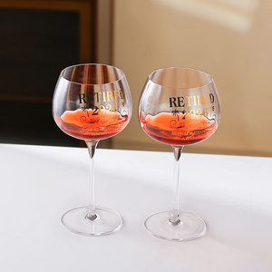 <span class=keywords><strong>Verre</strong></span> à <span class=keywords><strong>vin</strong></span> à bulles vintage grande capacité avec décalcomanie dorée pour bars, fêtes et mariages – Vente en <span class=keywords><strong>gros</strong></span> - Product Image 1
