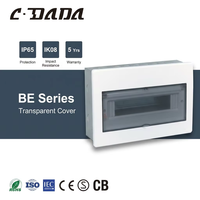 Boîte de distribution électrique CDADA 18 voies avec disjoncteur MCB – Usine de Shanghai