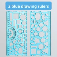 Règle de traçage créative pour élèves du primaire et du collège, 20 cm, en plastique, pour affiches graphiques et écritures manuscrites