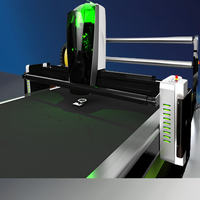 Machine de découpe numérique CNC industrielle automatique pour tissus, moteur certifié CE, coupe-tissu haute précision pour usage textile