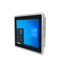 OEM 12,1 pulgadas Industrial Panel Pc Pantalla táctil Montaje en pared Pantalla industrial HMI Panel PC Industrial Panel PC
