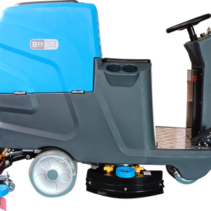 Nettoyeur de sol électrique B66 neuf en ABS avec fonction de polissage, réservoirs haute capacité, batterie 24V pour <span class=keywords><strong>carrelage</strong></span> - Product Image 3