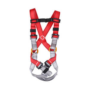 ANT5PPEハイロッククライミング落下防止ハーネス子供用全身レスキュー安全ベルト、ダブルハンギングポイント付き - Product Image 3