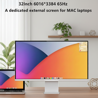 Nieuwe 32 inch 6K 65Hz IPS HDR600 IPS pc-monitor van aluminium, verticaal, voor laptop/desktop, fotografie en gaming