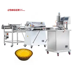 Hoge Kwaliteit Automatische Kaas Pie Making Machine Ei Taart Shell Maker Machine