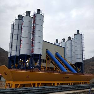 Centrale à béton de grande capacité avec mélangeur à double arbre, spécifications pour la vente - Product Image 2