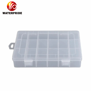 Boîtes <span class=keywords><strong>de</strong></span> matériel <span class=keywords><strong>de</strong></span> pêche boîte fraîche personnalisée pêche avec 18 grilles <span class=keywords><strong>leurre</strong></span> en plastique <span class=keywords><strong>souple</strong></span> boîte <span class=keywords><strong>de</strong></span> <span class=keywords><strong>rangement</strong></span> en plastique - Product Image 1
