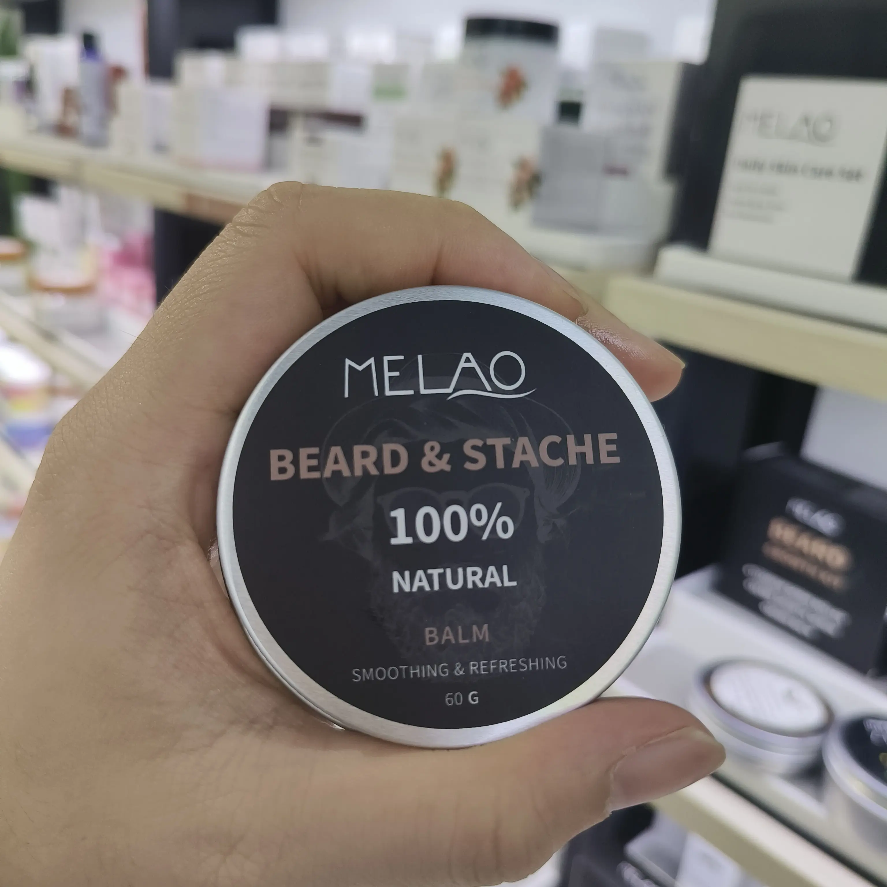 Use Beard Balm Custom Beard Balm For Men Scented Unscented Beard Balm Men's Skin Care Product Refreshing Moisturizing Beard Balm Private Label