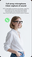 Gafas de Sol Inteligentes con IA Electrónica y Cámara 4K para Tomar Fotos, Video ChatGPT, Llamadas Telefónicas y Música