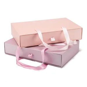 Individuelle Schublade Geschenkbox Handkarton Unterwäsche BH Box Verpackungsboxen Schublade für Kleidung