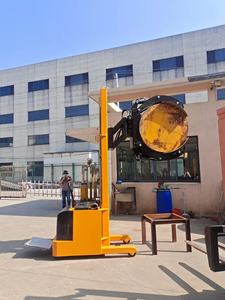 1000kg 500kg Elektrischer Stapler mit Papierrollenklammer Stapler Elektrischer Fassrotator Elektrischer Hubwagen im Angebot 1000kg - Product Image 3