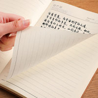 Cuaderno de cubierta de cuero PU diario A4 páginas interiores forradas gruesas de tapa blanda con logotipo en relieve personalizado gran oferta