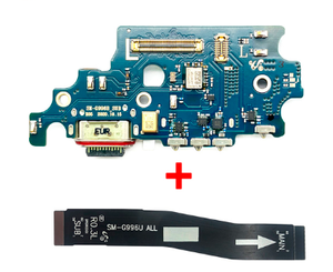 Câble flexible de connecteur de charge USB d'origine pour téléphones mobiles Samsung S21 Plus Ultra <span class=keywords><strong>G991U</strong></span> G991N G996B G998U - Product Image 3