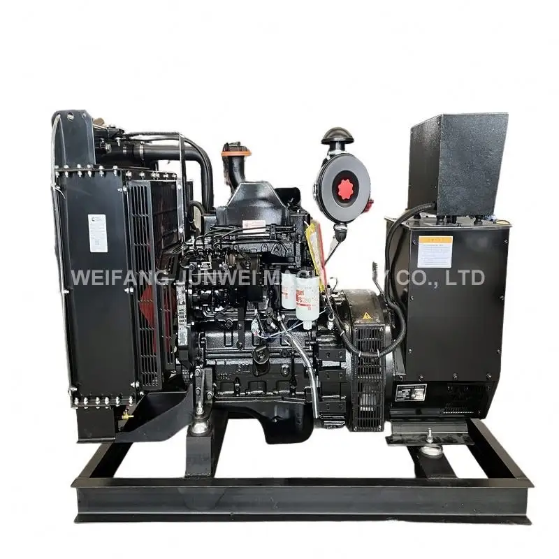 Generator energi bebas roda gila senyap portabel, Generator energi 50kVA 3 fase 220v, Generator Diesel bertenaga mesin pekin-s