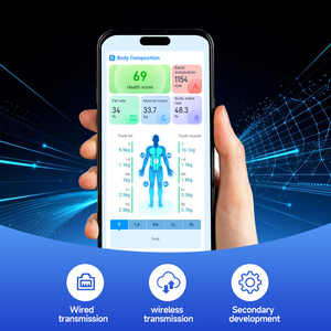 Báscula Inteligente Minter con Pantalla Táctil LCD de 18.5 Pulgadas, Monitor de Altura, Peso, IMC y Presión Arterial, Grasa Corporal, OEM/ODM MT-B90V MT-B90V Large S - Product Image 2