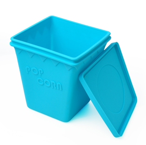 Eco-friendly Food Grade Manual <b>Microwave</b> Silicone Popcorn Maker Non-Stick Heat Resistant for Household Use - Product Image 4