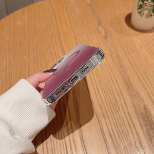 Custodia per telefono antiurto magnetica a colori graduali <span class=keywords><strong>Cover</strong></span> trasparente per cellulare Imd per <span class=keywords><strong>Iphone</strong></span> <span class=keywords><strong>11</strong></span> 12 13 14 Pro Max Plus - Product Image 5