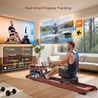 Machine à ramer pliable pour usage domestique, capacité de 400 lb, avec moniteur dédié et application Bluetooth – Prix de gros