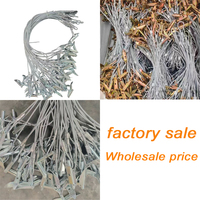 Kit d'ancrage professionnel moderne en acier galvanisé pour arbre, système d'ancrage au sol polyvalent, poteau de fixation facile à enfoncer, câble de 80 cm pour un maintien sécurisé