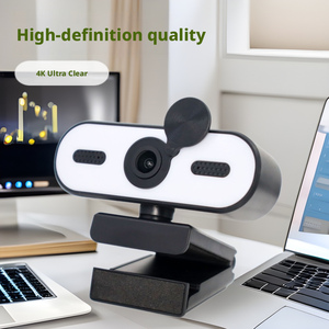 โปรโมชั่น <span class=keywords><strong>กล้อง</strong></span>เว็บแคม USB ความละเอียดสูง 1080p/2K/4K สำหรับคอมพิวเตอร์ตั้งโต๊ะ พร้อมไมโครโฟนและระบบ<span class=keywords><strong>ปรับ</strong></span>แสงอัตโนมัติ สำหรับการทำงานระยะไกล โฟกัสอัตโนมัติ - Product Image 2