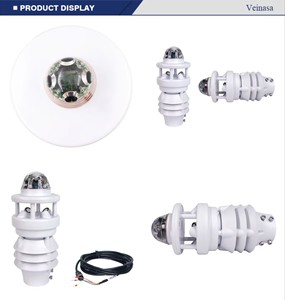 VWS006Y2 6 เซ็นเซอร์สถานีตรวจอากาศอัลตราโซนิกอัตโนมัติ RS485 การตรวจสอบทิศทางความเร็วลม - Product Image 2