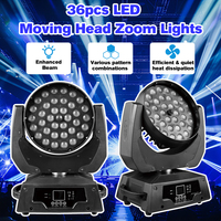 Promotion : Projecteur de scène LED mobile 4-en-1 RGBW 400W avec zoom, contrôle DMX512, 15000 Lumens, CRI 80 élevé pour DJ, clubs, bars, hôtels