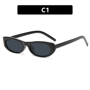 Occhiali da Sole Piccoli Full Frame UV400 Stile Celebrity 2026 Nuovi Occhiali da Sole Ovali Retrò Trendy alla Moda per Donna - Product Image 6