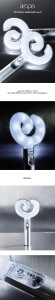 Bâton lumineux officiel AESPA Ver 2, bâton lumineux LED pour concert Kpop AESPA, bâton lumineux pour fans AESPA - Product Image 6