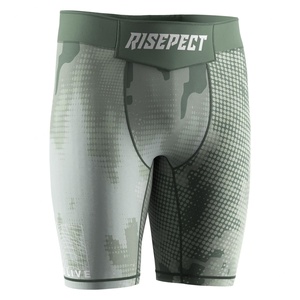 Shorts de Compresión Vale Tudo, Tejido Elástico en 4 Direcciones de Secado Rápido, Costuras Reforzadas con Cierre Plano para MMA, BJJ, Jiu-Jitsu - Product Image 5