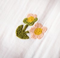 Pyjamas pour femmes 100% coton OEM Pyjamas pour femmes 100% coton - Style rustique avec des détails floraux brodés