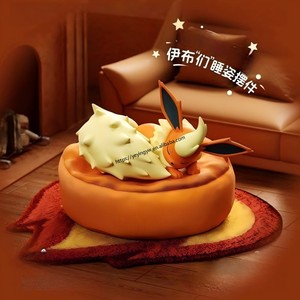 Yying Japan Anime 9PCS/Boîtes Série Pokémon Eevee Endormi Boîte Mystère Surprise Figurines d'Action en PVC Mini Jouets Décoratifs Boîte Mystère - Product Image 2