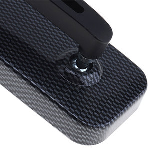 กระจกมองหลังแบบยูนิเวอร์แซลลายคาร์บอนไฟเบอร์สำหรับรถมอเตอร์ไซค์ CBR650R ปี 2025 กระจกสีฟ้า - Product Image 6