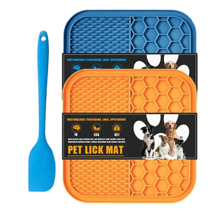 En iyi miktar çevre dostu köpek maması kasesi yemekleri katı silikon bulaşık makinesi yavaş besleme köpek plaka taşınabilir kedi hayvan çanak açık - Product Image 2