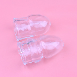 Glans <b>Cap</b> TPE Transparent Extended Sleeve For Men Adult Toy - Product Image 3