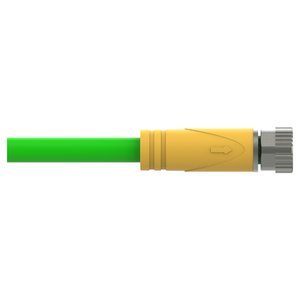 Connecteur circulaire industriel IEC pré-moulé SAF4-2/PN27 IP67 pour câble PVC PUR, étanche, fourni par l'usine - Product Image 2