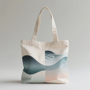 Customizable Stylish COTTON Twill <b>Canvas</b> Bag with Custom Logo in Multiple Colors for Everyday Use OEM/ODM Designs - Product Image 1